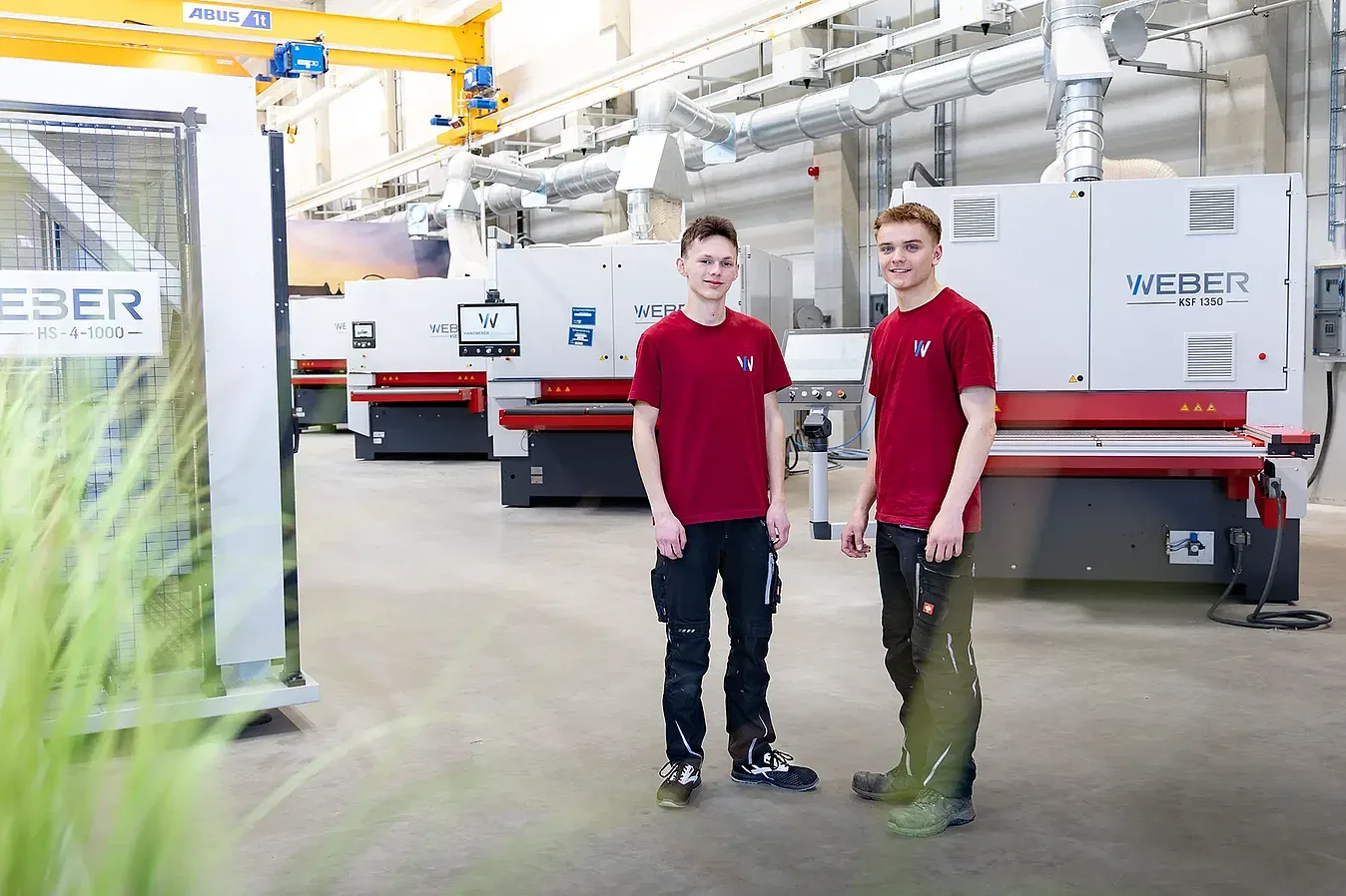 Einblick bei Hans WEBER Maschinenfabrik GmbH